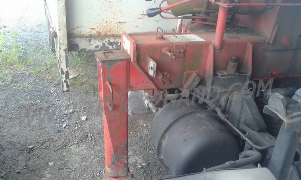 รถบรรทุกติดเครนยี่ห้อยูนิก ยี่ห้อรถ HINO 6 ล้อ รุ่น KM779 กระบะช่วงยาว