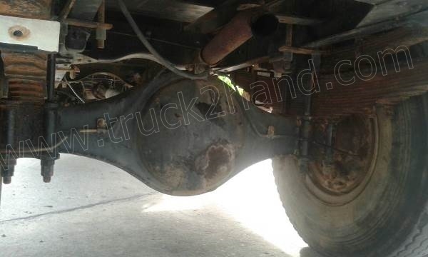 รถบรรทุกติดเครนยี่ห้อยูนิก ยี่ห้อรถ HINO 6 ล้อ รุ่น KM779 กระบะช่วงยาว