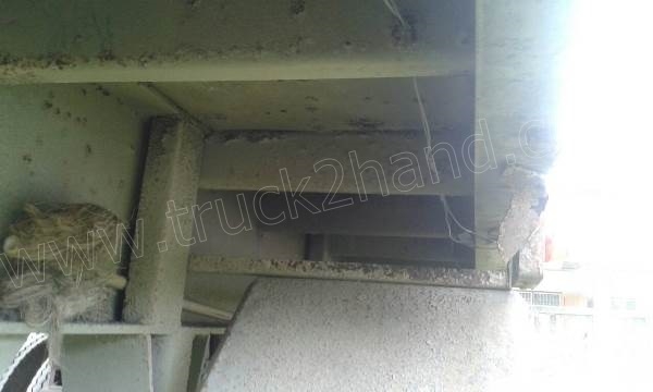 หางพ่วงเทเลอร์พื้นเรียบ 3 เพลา ต่ออู่ ส.สุชัย ยาว 12.40 แบบสามเพลาแท้