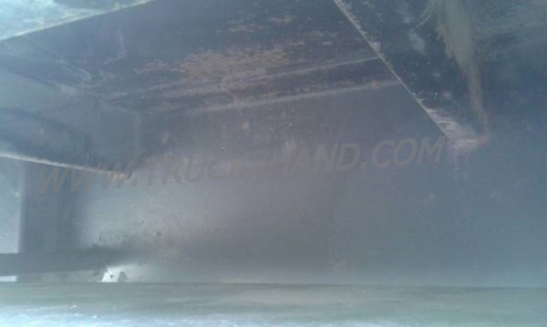 หางพ่วงเทเลอร์พื้นเรียบ 3 เพลา ต่ออู่ ส.สุชัย ยาว 12.40 แบบสามเพลาแท้