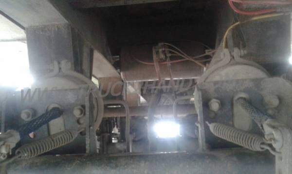 หางพ่วงเทเลอร์พื้นเรียบ 3 เพลา ต่ออู่ ส.สุชัย ยาว 12.40 แบบสามเพลาแท้