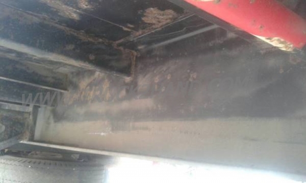 หางพ่วงเทเลอร์พื้นเรียบ 3 เพลา ต่ออู่ ส.สุชัย ยาว 12.40 แบบสามเพลาแท้