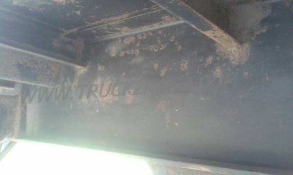 หางพ่วงเทเลอร์พื้นเรียบ 3 เพลา ต่ออู่ ส.สุชัย ยาว 12.40 แบบสามเพลาแท้