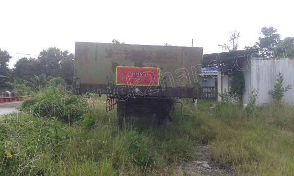 หางพ่วงเทเลอร์พื้นเรียบ 3 เพลา ต่ออู่ ส.สุชัย ยาว 12.40 แบบสามเพลาแท้