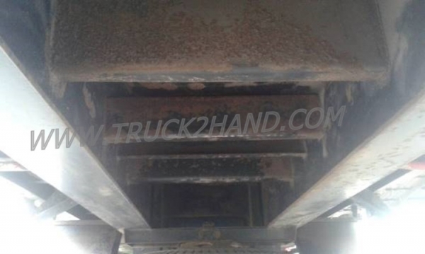 หางพ่วงเทเลอร์พื้นเรียบ 3 เพลา ต่ออู่ ส.สุชัย ยาว 12.40 แบบสามเพลาแท้