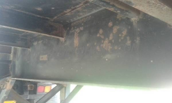 หางพ่วงเทเลอร์พื้นเรียบ 3 เพลา ต่ออู่ ส.สุชัย ยาว 12.40 แบบสามเพลาแท้