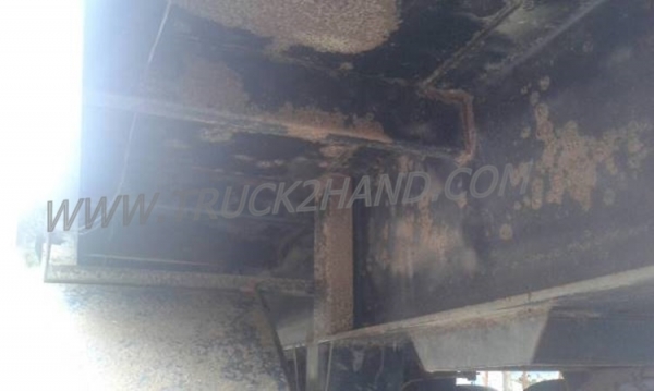 หางพ่วงเทเลอร์พื้นเรียบ 3 เพลา ต่ออู่ ส.สุชัย ยาว 12.40 แบบสามเพลาแท้