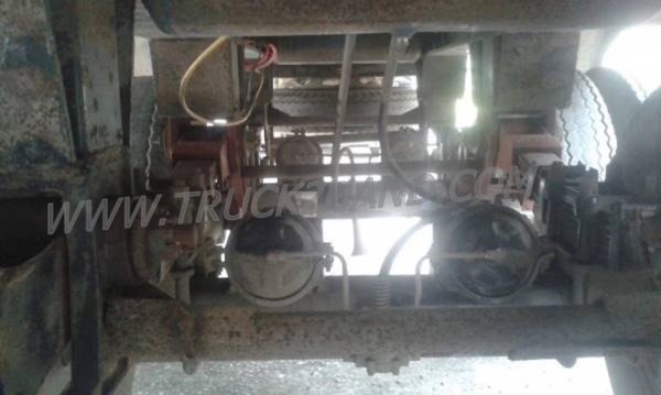 หางพ่วงเทเลอร์พื้นเรียบ 3 เพลา ต่ออู่ ส.สุชัย ยาว 12.40 แบบสามเพลาแท้