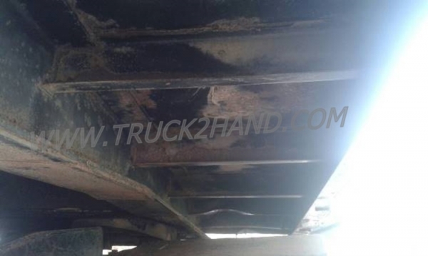 หางพ่วงเทเลอร์พื้นเรียบ 3 เพลา ต่ออู่ ส.สุชัย ยาว 12.40 แบบสามเพลาแท้