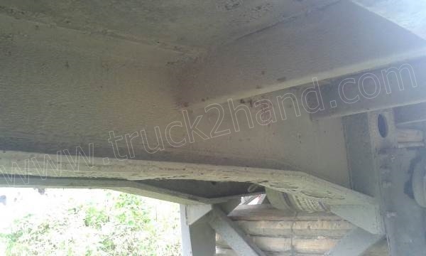 หางพ่วงเทเลอร์พื้นเรียบ 3 เพลา ต่ออู่ ส.สุชัย ยาว 12.40 แบบสามเพลาแท้