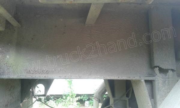 หางพ่วงเทเลอร์พื้นเรียบ 3 เพลา ต่ออู่ ส.สุชัย ยาว 12.40 แบบสามเพลาแท้