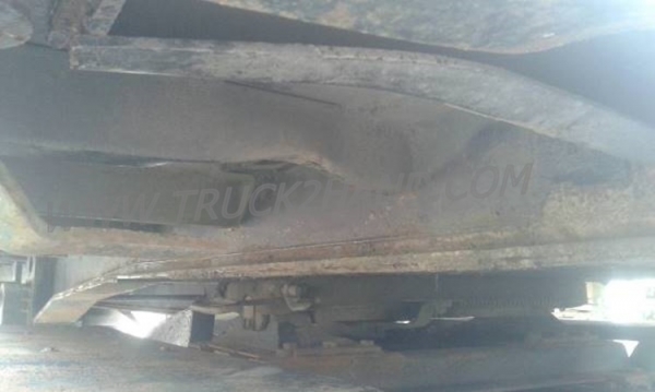 หางพ่วงเทเลอร์พื้นเรียบ 3 เพลา ต่ออู่ ส.สุชัย ยาว 12.40 แบบสามเพลาแท้