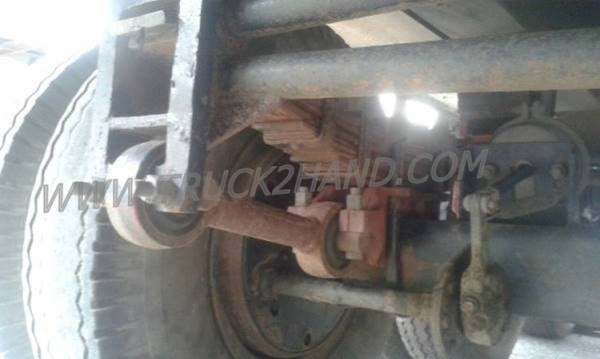 หางพ่วงเทเลอร์พื้นเรียบ 3 เพลา ต่ออู่ ส.สุชัย ยาว 12.40 แบบสามเพลาแท้