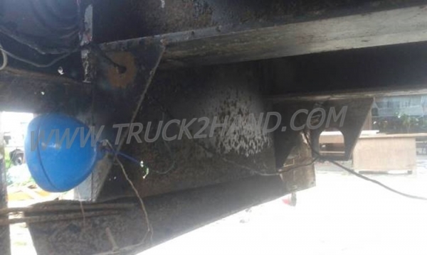 หางพ่วงเทเลอร์พื้นเรียบ 3 เพลา ต่ออู่ ส.สุชัย ยาว 12.40 แบบสามเพลาแท้