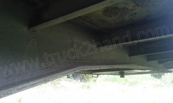 หางพ่วงเทเลอร์พื้นเรียบ 3 เพลา ต่ออู่ ส.สุชัย ยาว 12.40 แบบสามเพลาแท้