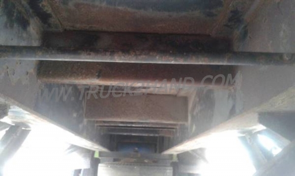 หางพ่วงเทเลอร์พื้นเรียบ 3 เพลา ต่ออู่ ส.สุชัย ยาว 12.40 แบบสามเพลาแท้