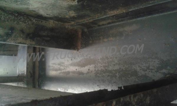 หางพ่วงเทเลอร์พื้นเรียบ 3 เพลา ต่ออู่ ส.สุชัย ยาว 12.40 แบบสามเพลาแท้