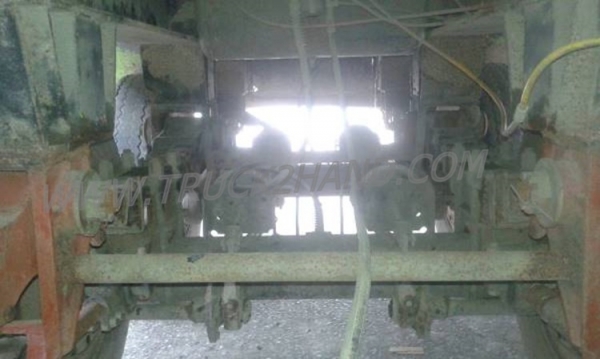 หางพ่วงเทเลอร์พื้นเรียบ 3 เพลา ต่ออู่ ส.สุชัย ยาว 12.40 แบบสามเพลาแท้