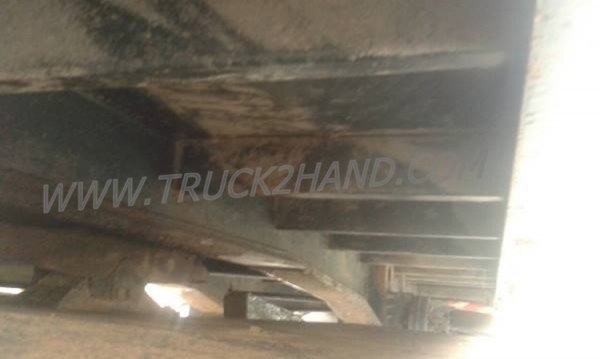 หางพ่วงเทเลอร์พื้นเรียบ 3 เพลา ต่ออู่ ส.สุชัย ยาว 12.40 แบบสามเพลาแท้