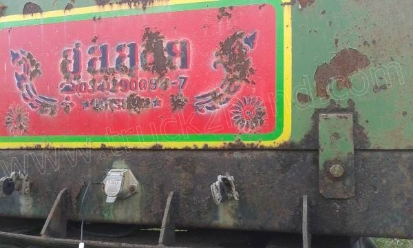 หางพ่วงเทเลอร์พื้นเรียบ 3 เพลา ต่ออู่ ส.สุชัย ยาว 12.40 แบบสามเพลาแท้