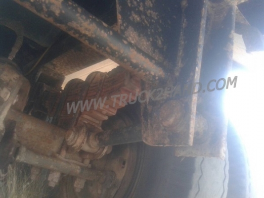 หางพ่วงเทเลอร์พื้นเรียบ 2 เพลาสามมิตร