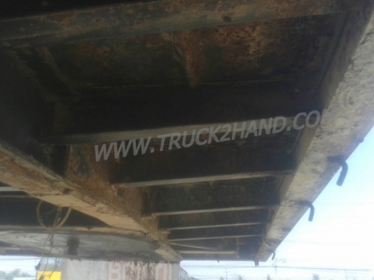 หางพ่วงเทเลอร์พื้นเรียบ 2 เพลาสามมิตร