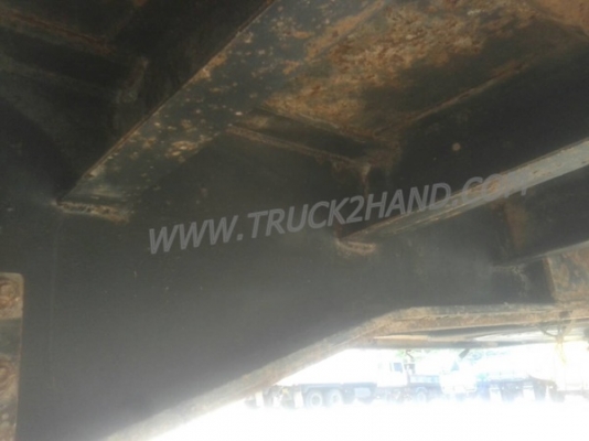 หางพ่วงเทเลอร์พื้นเรียบ 2 เพลาสามมิตร