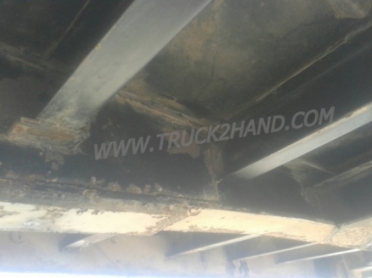 หางพ่วงเทเลอร์พื้นเรียบ 2 เพลาสามมิตร