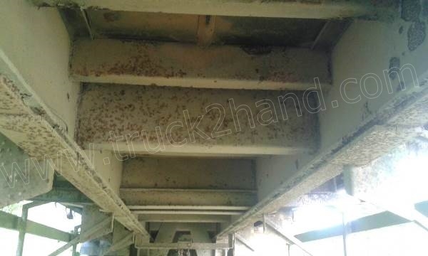 หางพ่วงเทเลอร์พื้นเรียบ 2 เพลาสามมิตร