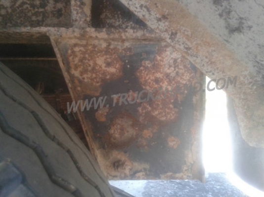 หางพ่วงเทเลอร์พื้นเรียบ 2 เพลาสามมิตร