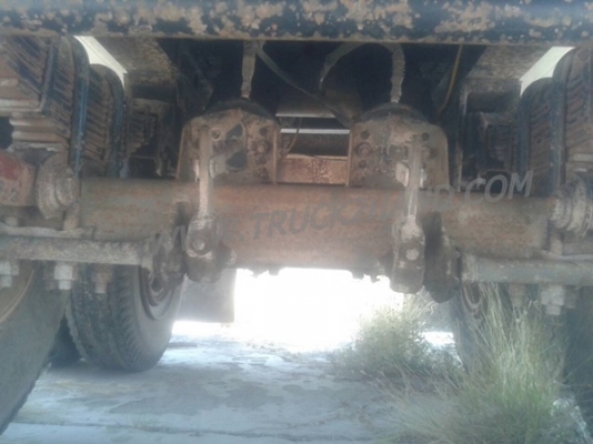 หางพ่วงเทเลอร์พื้นเรียบ 2 เพลาสามมิตร