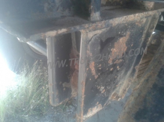 หางพ่วงเทเลอร์พื้นเรียบ 2 เพลาสามมิตร