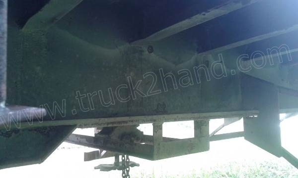 หางพ่วงเทเลอร์พื้นเรียบ 2 เพลาสามมิตร