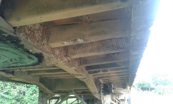 หางพ่วงเทเลอร์พื้นเรียบ 2 เพลาสามมิตร