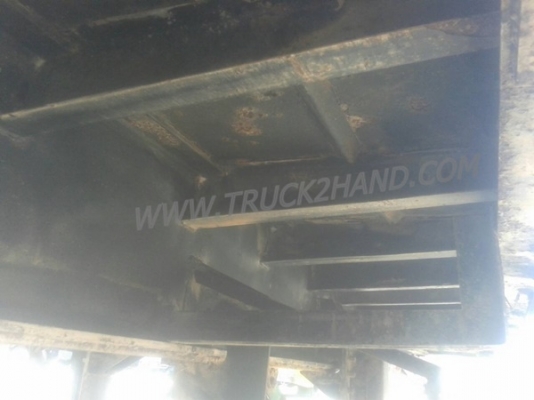 หางพ่วงเทเลอร์พื้นเรียบ 2 เพลาสามมิตร