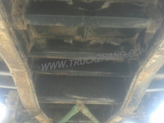 หางพ่วงเทเลอร์พื้นเรียบ 2 เพลาสามมิตร