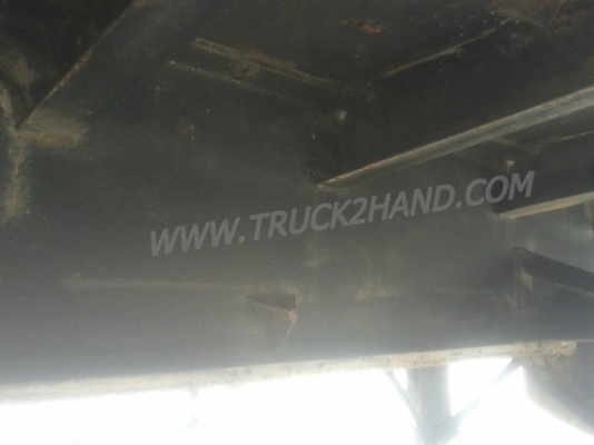 หางพ่วงเทเลอร์พื้นเรียบ 2 เพลาสามมิตร