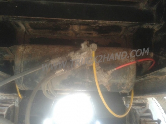 หางพ่วงเทเลอร์พื้นเรียบ 2 เพลาสามมิตร