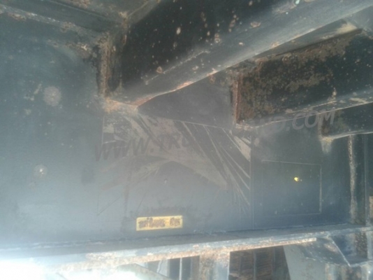 หางพ่วงเทเลอร์พื้นเรียบ 2 เพลาสามมิตร