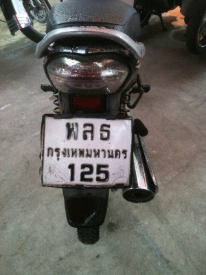 Wave 125r สีเทา ปี48 กท125 เครื่องแน่น ชุดสีสวย 16000