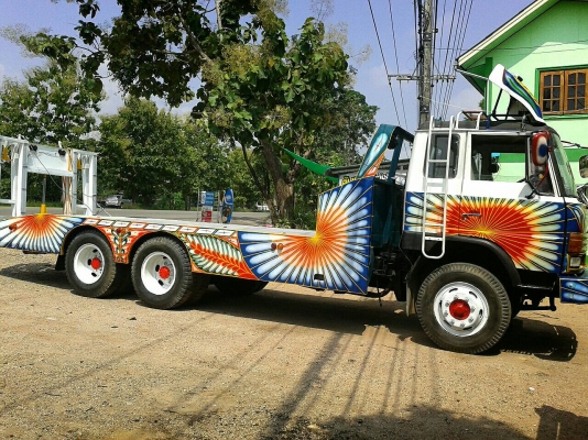 Hino F17 เทเลอร์รถเกี่ยวข้าว