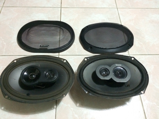 ขายลำโพงไข่ sony japan  ; Aerobic audio usa