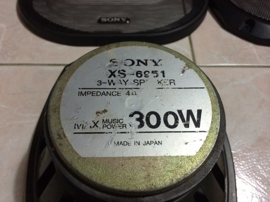 ขายลำโพงไข่ sony japan  ; Aerobic audio usa