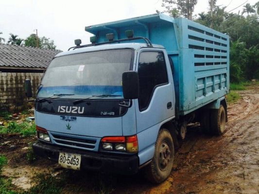 ืื6ล้อดั้ม120 แรงNPR66LX5-716115 รถห้างแท้ เครื่องฝาขาว(วางใหม่ฝาดำ) สภาพดีพร้อมใช้