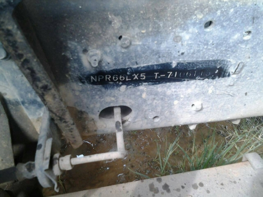 ืื6ล้อดั้ม120 แรงNPR66LX5-716115 รถห้างแท้ เครื่องฝาขาว(วางใหม่ฝาดำ) สภาพดีพร้อมใช้