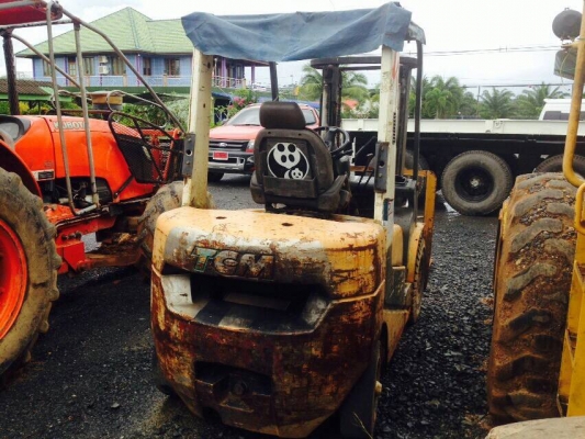 (รถยังอยู่)รถยก 2.5ตันรุ่น6 TCM 25T6  ออโต้ เสา3ม.รถสภาพดี พร้อมใช้ แรงดี ไม่ตก