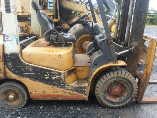 (รถยังอยู่)รถยก 2.5ตันรุ่น6 TCM 25T6  ออโต้ เสา3ม.รถสภาพดี พร้อมใช้ แรงดี ไม่ตก