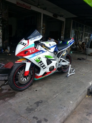 ปรับราคาครับ 85000 มารัยเลย ขาย SUZUKI GSXR400 R5 รถสนามโกคาส แท้ๆๆ ทะเบียนแท้