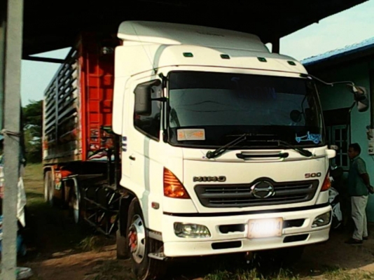 **1,450,000 บ.ต่อรอง**ขาย6ล้อหัวลาก+หาง สวยๆ HINO MEGA SERIES-500 FG8JGLT JO8E Turbo-212HP ปี53 ไมล์3xx,xxx เครื่องเดิมเกียร์เดิม เครื่องแน่นๆ แห้งๆ ไม่มีเยิ้ม แรงดี เกียร์ดีไม่มีหลุด ช่วงล่างเดิมๆ คัสซีสวยเดิมไม่มีบวม หัวเก๋งสวยเดิมบาง ภายในสวยคอนโซลเต็ม