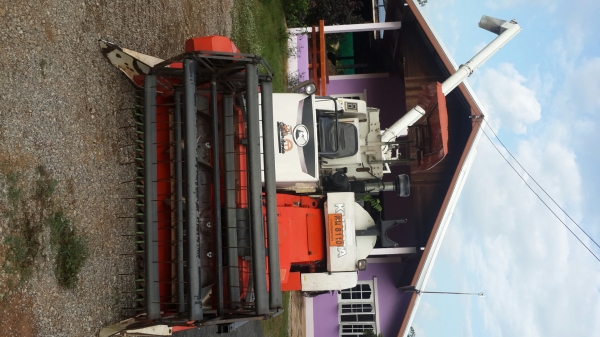 ขอบคุณหนุ่มใจดีเมืองโคราชครับ รถเกี่ยวข้าวคูโบต้า DC 68G อุ้ม รุ่นสุดท้าย ทะเบียนพร้อมโอน